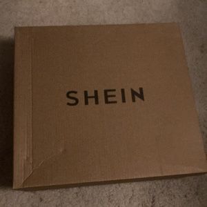 SHEIN thigh high heeled boots